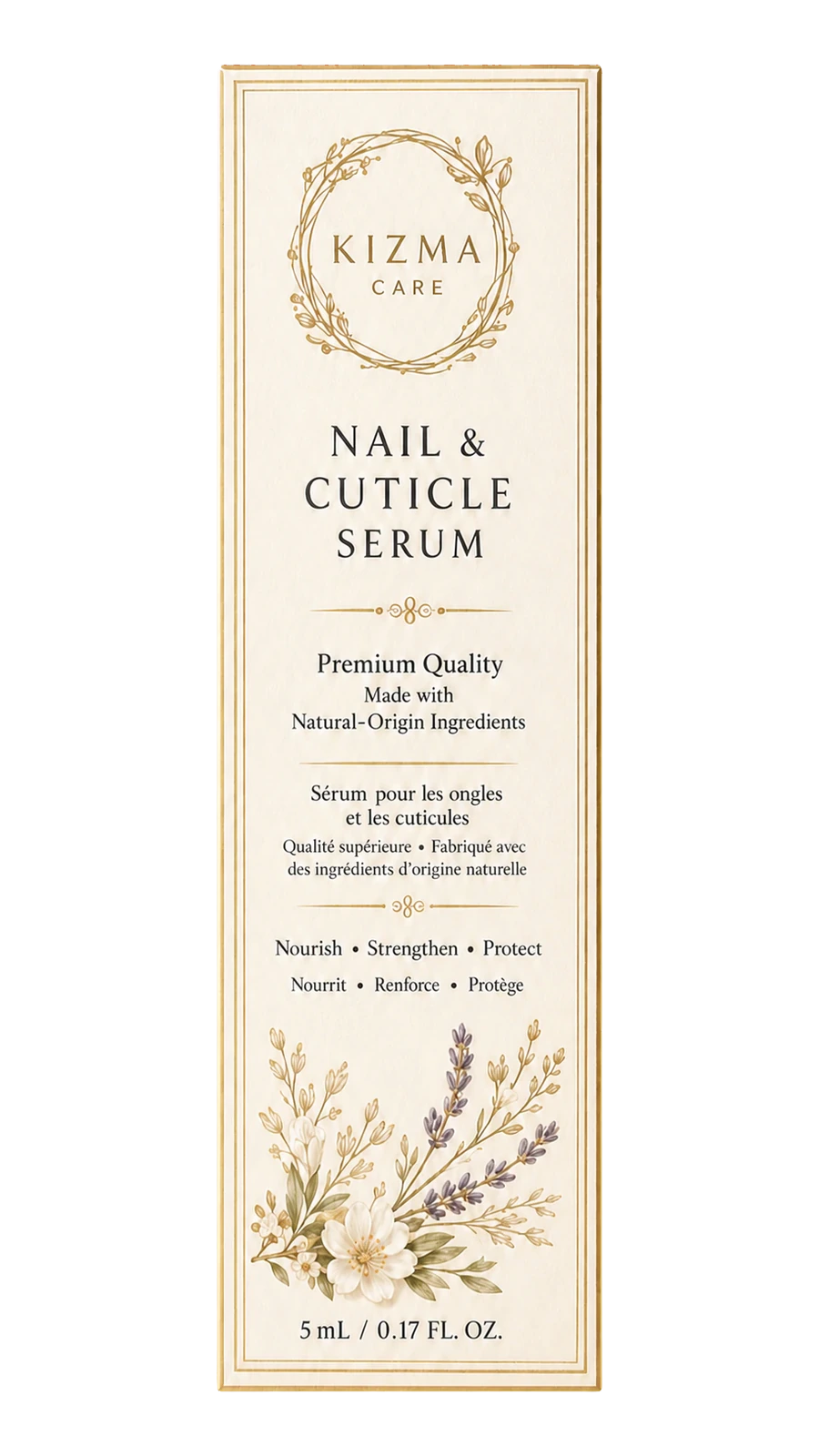 Nail & Cuticle Serum carton